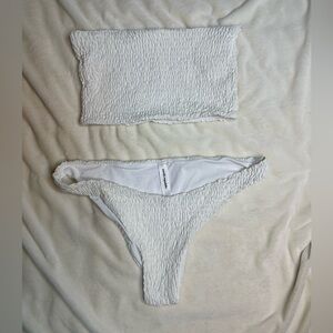 White Earth Republic Ribbed Bikini